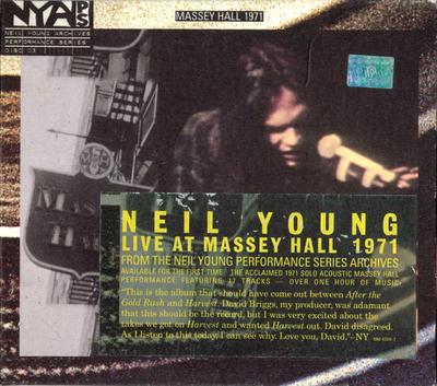 CD NEIL YOUNG - Live At Massey Hall 1971 9362433282 Reprise Records 2007 Argentina ObiRock Used
