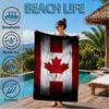 Canada Day Celebration Beach Towel, Quick-drying, Easy To Care For, Suitable for Both Fitness and Beach Vacations,Sports Essential