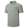 Ice silk quick-drying T-shirt multi-color men's workwear POLO shirt lapel button top casual outdoor shirt