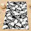 1PC Gothic Skull Design Print Beach Towel Quick-drying Towel Suitable for Seaside Pool Camping Vacation and pool A Cool Gift
