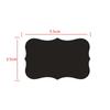 Black Waterproof Reusable Label Stickers with White Chalk for Mason Jars, Craft Room, Storage Spaces, Glass Bottles,Organization
