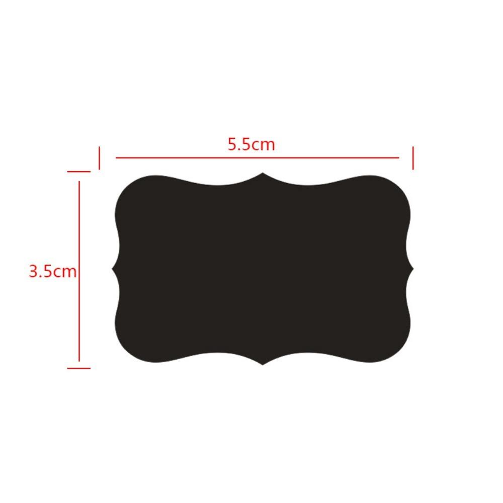 Black Waterproof Reusable Label Stickers with White Chalk for Mason Jars, Craft Room, Storage Spaces, Glass Bottles,Organization