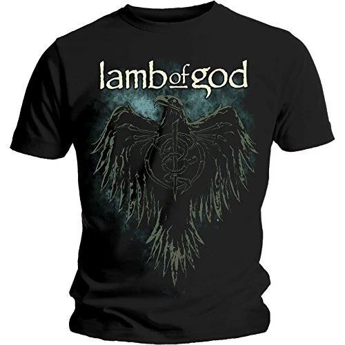 Rockoff Trade Men s Lamb of God Phoenix T-Shirt, Black, Large S