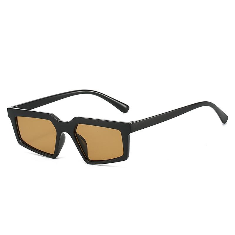 JYL TS Polygon Cat Eye Sunglasses Style Street Shot UV Protection KD97188 A-2781 сепия
