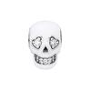Pandora Moment Glow In The Dark sparklIng Skull Silver Charm 792811c01