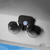 Car Glasses Holder Sun Visor Sunglasses Clip Card Accessories Valve Cap For VW Golf Amarok T5 Phaeton Teramont ID3 Tiguan T-Cros ze3