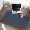 Tabletop Protective Mat with a Fashionable Floral Night Pattern Print 100x50 Cm