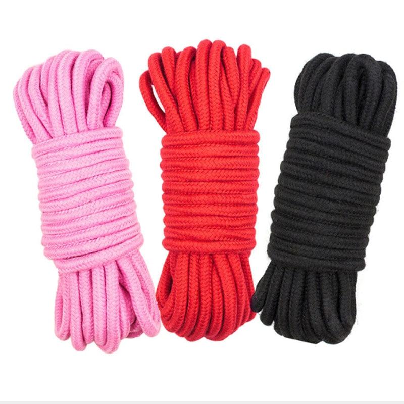 Soft Cotton Knitted Rope  Kink  Fetish Restraints Rope & Suspension
