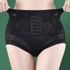 Mid Waist Postpartum Body Shapers Mesh Seamless Underwear Comfortable Butt Lifter Briefs  Ladies