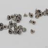 20 nitar Assorted Kit Rund kon Dekorativt 7 mm gör-det-själv-läderhantverksdubbar