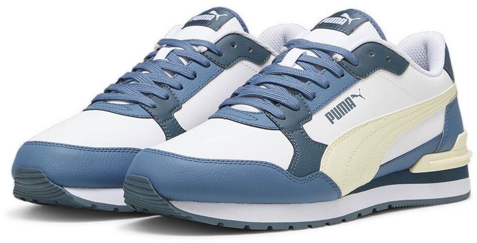 Кроссовки Puma ST Runner v4 Leather blue/white