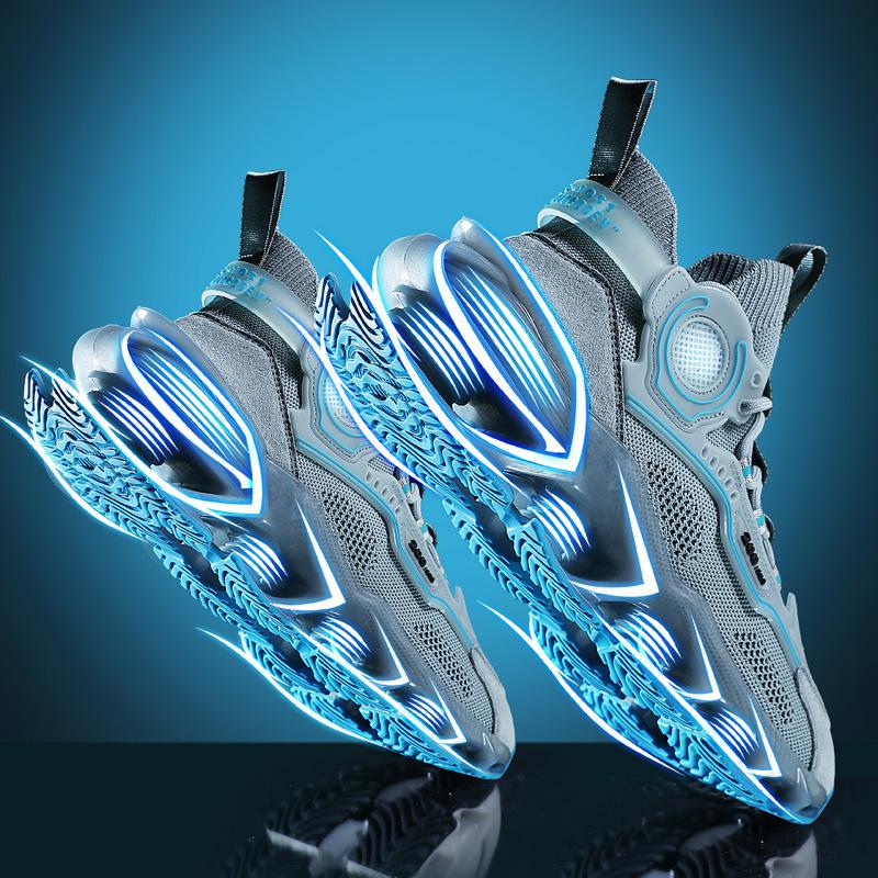 

Blade men s shoes spring and autumn 2025 new summer breathable sports shoes shock absorption casual running shoes men s running tide shoes 44