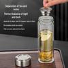 Jiate Double-Layer Heat-Resistant Glass Tea Infuser Cup