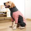 Fleece Dog Clothes Winter Warm Thicken Pet Jumpsuit for Small Large Dogs Windproof Soft Pullover Puppy Coat Outfit Adjustable