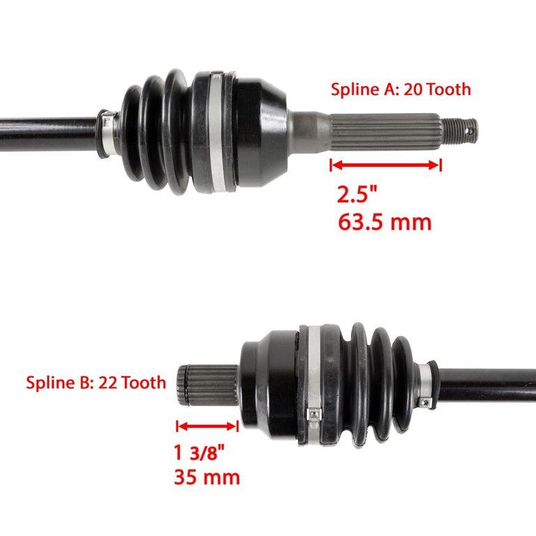 Front Left and Right CV Joint Axle Shaft for Polaris Sportsman 400 450 500 570 800 1332931