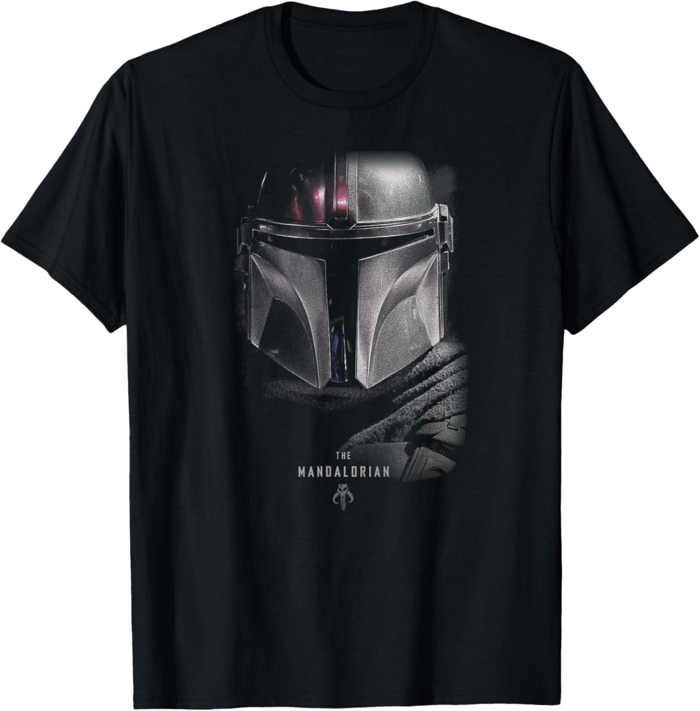 The Mandalorian Dark Portrait T-Shirt S разноцветный