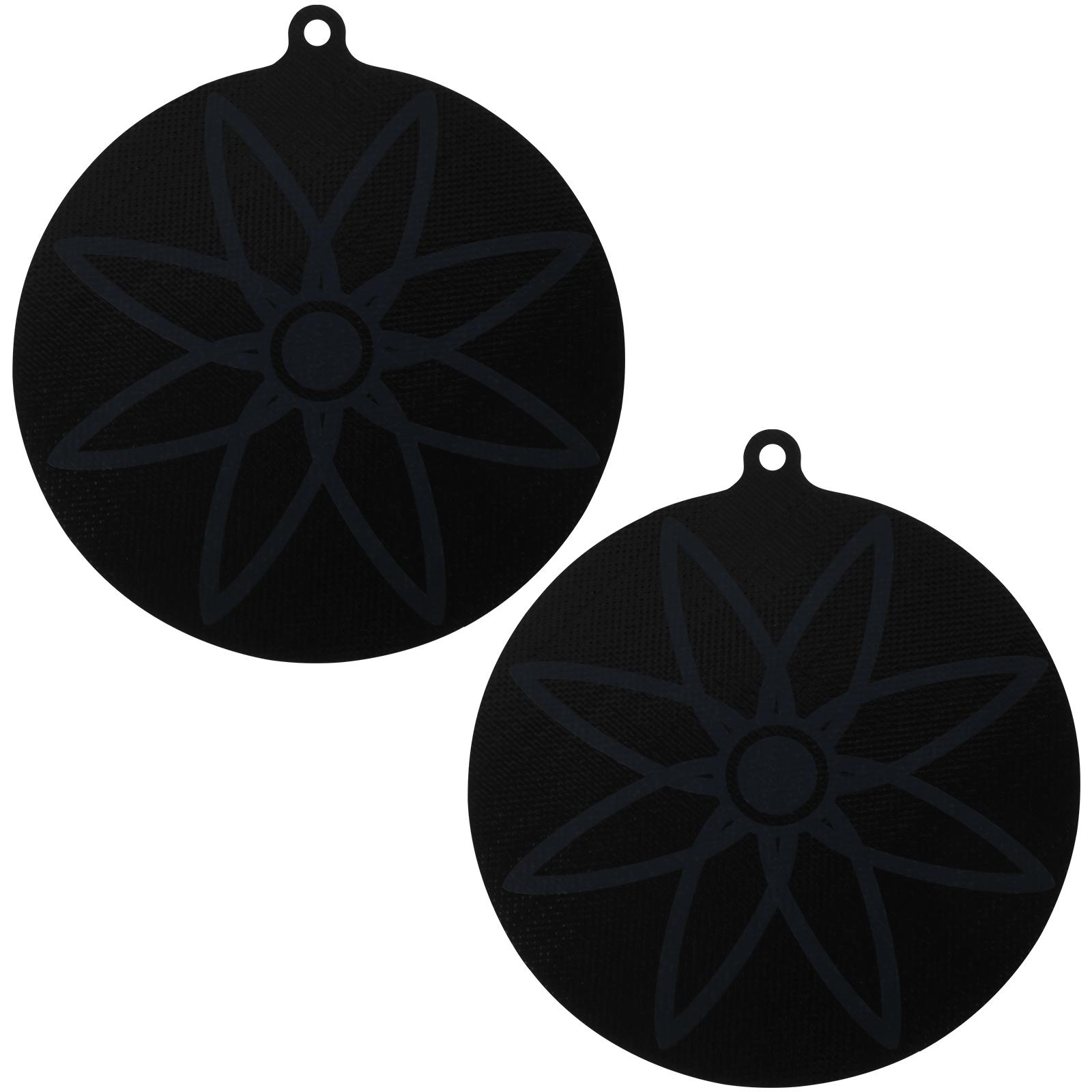 

2Pcs Induction Hob Protector Mat, Silicone Induction Protective Cover Mat Cooktop Scratch Protector Multifunctional Silicone Mat