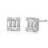 Tancise 925 Sterling Silver Zircon Earrings Drop Earrings For Women Wedding Party Gifts