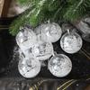 Christmas Decoration Landscape Xmas  Balls Christmas Tree Decoration Hanging Ornaments Pendants