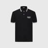 Cool, Skin Friendly, Antibacterial and Breathable Men's Polo Shirt with Exquisite Embroidery Short Sleeves for Daily Leisure In Spring and Summer