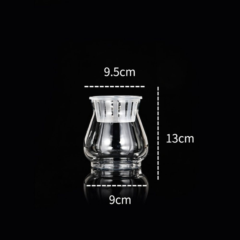 Floor-standing Hydroponic Flower Pot Plastic Aquatic Plant Container Creative   Desktop
