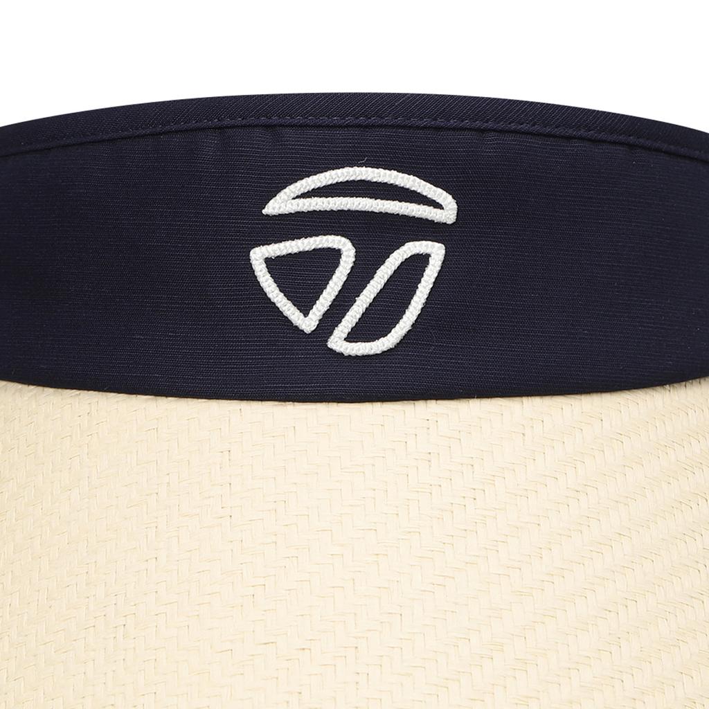 TAYLORMADE APPAREL 26Ss Women'S Raffia Ribbon Wide-Bridging Visor T8031H66624-925