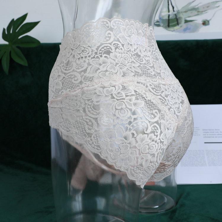 Hohe Taille Spitze Unterwäsche Herren, mit jj Set Unterwäsche, Tasche integriert ultra-dünn transparent Sex Slips