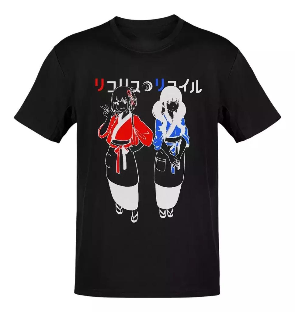 Anime Lycoris Recoil Chisato Takina TShirt Size S5XL Gift For Friends V2