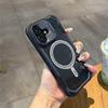 Magsafe Transparent Shockproof Phone Case For For Iphone 11 12 13 14 15 16 Pro Max Plus Magnetic Bumper Cases Back Cover
