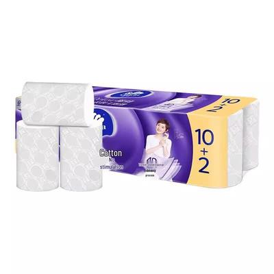 4-Ply Embossed Coreless Toilet Paper