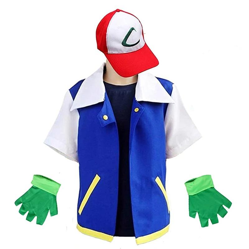 Helovīna Cosplay Tērps Anime Ešs Ketčums