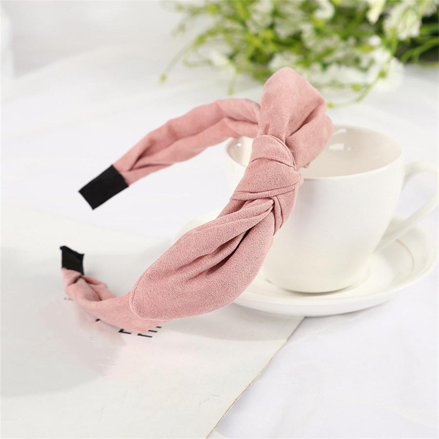 New Rabbit Ears Headband Hoop Wide Colorful Ladies Bow Elegant Party Daily Life Accessories Girls Hairstyle Tools Hair Care