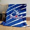 Crystal Palace FC Logo Blanket Design Patterned blanket, flannel, suitable for all seasons, home decor, warm and cozy