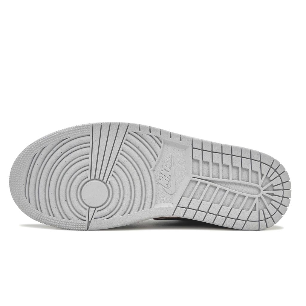 Jordan Air Jordan 1 Cushioning, Wear Resistant Low Top Vintage Basketball Shoes Unisex Green White FQ7687-300(Team191-)