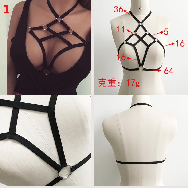 

Женская сексуальная портупея XL чёрный