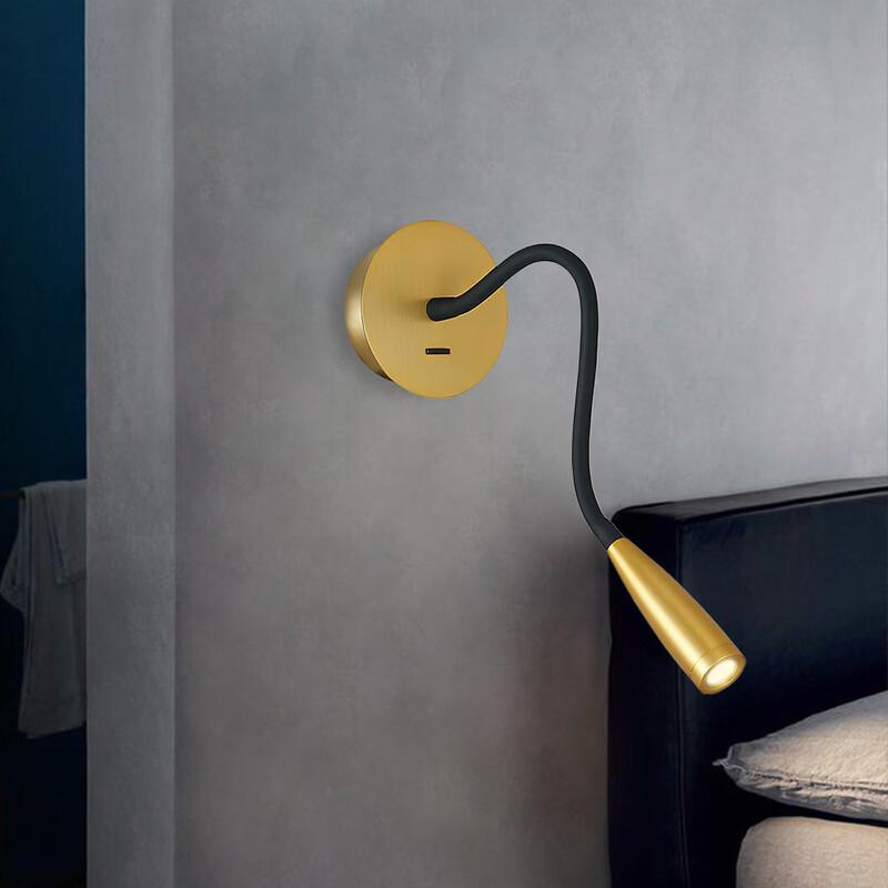 Flexible Gooseneck Wall Reading Lamp