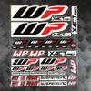WP Moto Sticker Accessory Laser Rainbow Suspension Modification decoration Motorcycle Waterproof Decal