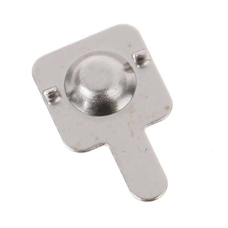 10pair/ Replacement Metal Batteries Spring Contact Plate Silver For AAA Batterie