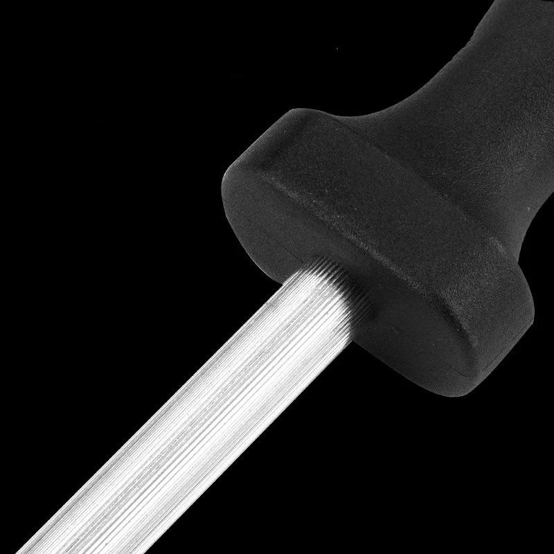 6.5/7.5 Inch Sharpening Rod Carbon Steel Sharpening Tools with Comfortable Handle Professional Durable Household Kitchen Gadgets