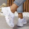 Hundreds of Women's Shoes 2025 Spring, Summer and Fall Sports Breathable Casual Mesh Single Shoes Women's Shoes