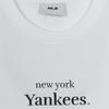 New MLB New York Yankees T Shirt Women's White 3FTSV0253-50WHS