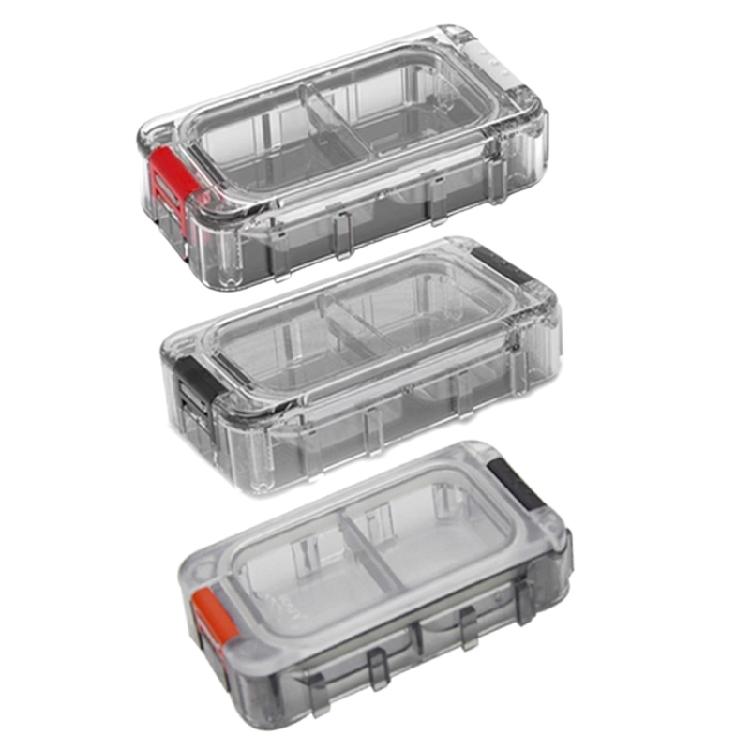 Fishing Accessory Container Magnetic Lures Box, Splicing Glow in Dark Clear