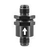 AN6 Fuel Non Return One Way Check Valve Petrol Diesel Anoized Aluminum Black Blue Red Color