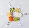 Multi-function Vegetable Chopper Grater Multifunction Veggie Cutter Food Slicer with Container for Kitchen