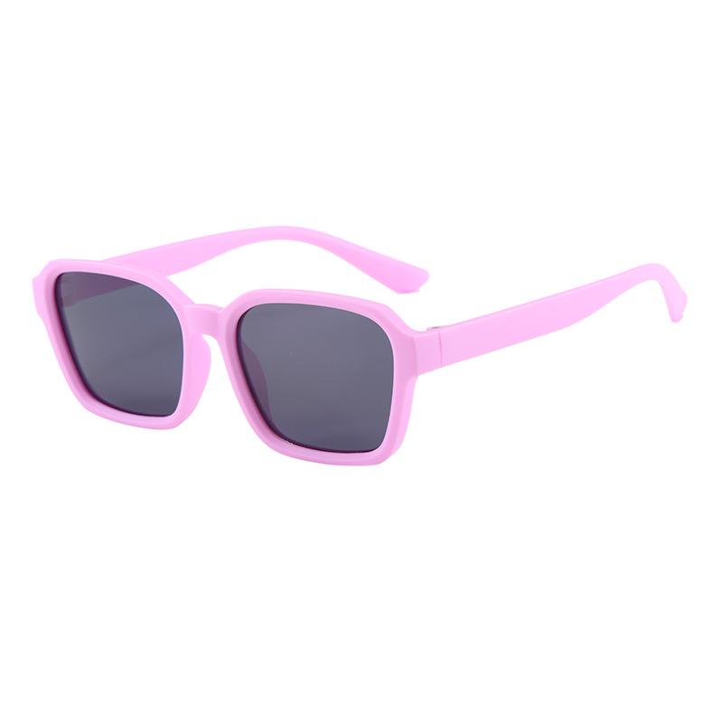 S5085 Multi-color Children's UV Protection Sunglasses - Trendy Portable Sunshade Glasses for Summer Travel.