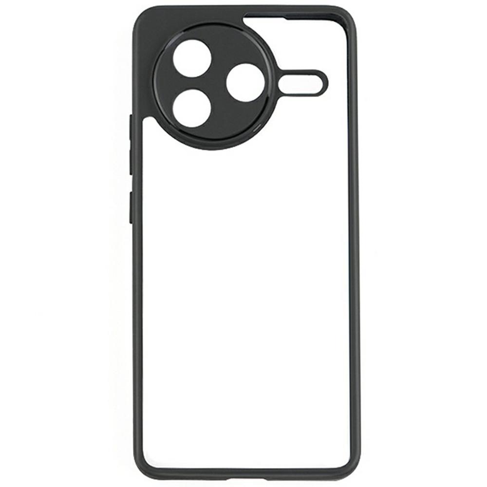 

Для Xiaomi Poco F7 Pro 5G/Redmi K80 5G Чехол Противоударный ПК+ТПУ Прозрачная Задняя Крышка Телефона A