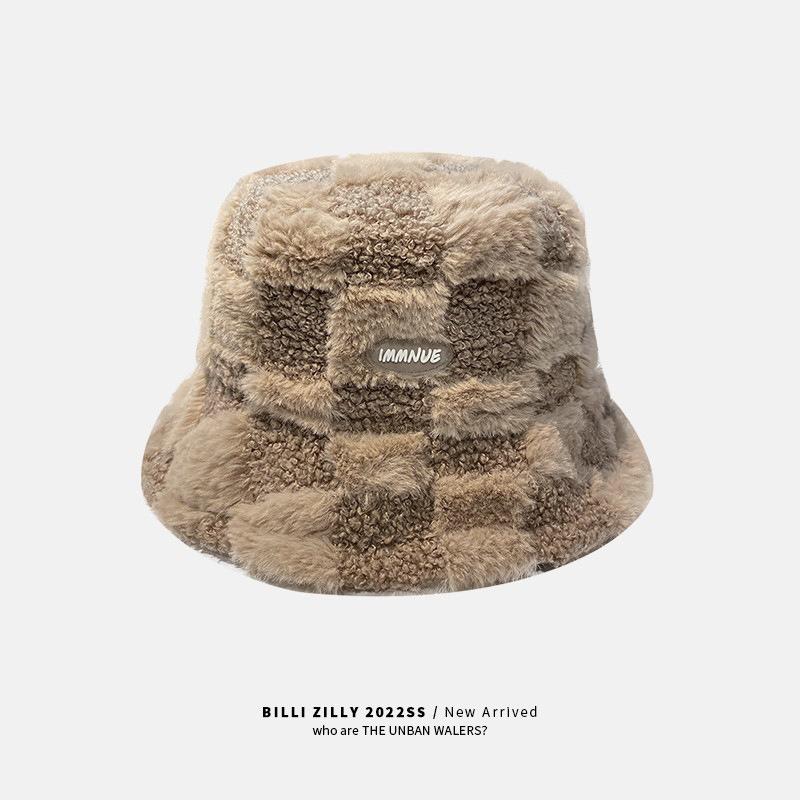 Women's Fisherman Hat Winter Korean Knitted Hat Casual Warm and Velvet Hat