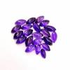 12x6mm Marquise Amethyst Cabochon Lot, Natural Purple Amethyst Gemstones, Polished Cabochons for Jewelry Making