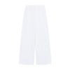 Washed White Denim Pants Women's Autumn Low Waist Loose Drooping Loose Pants Mop Pants Easiest for Match Machete Pants