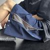 Summer Waterproof and Oil-proof Charging Shorts Men's Popular Trendy Brand Mesh Splicing Light and Loose Five-point Pants